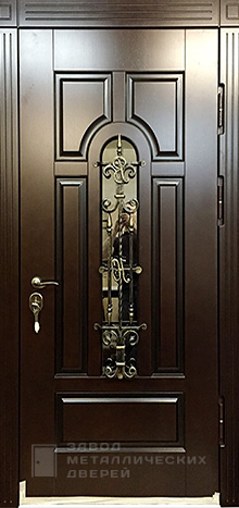 Фото «Дверь с ковкой №16» в Красногорску