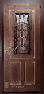 Фото «Дверь с ковкой №20» в Красногорску