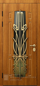 Фото «Дверь с ковкой №9»  в Красногорску