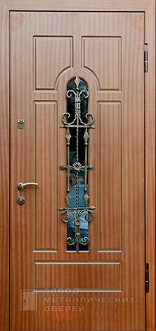 Фото «Дверь с ковкой №19» в Красногорску