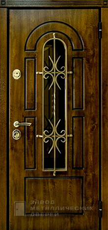 Фото «Дверь с ковкой №11» в Красногорску