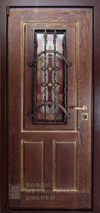 Фото «Дверь с ковкой №20»  в Красногорску